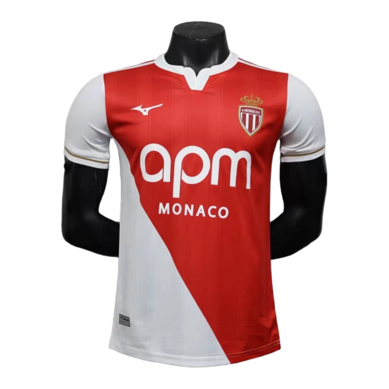 Monaco home football jersey 2025-26 player edition - Image 4