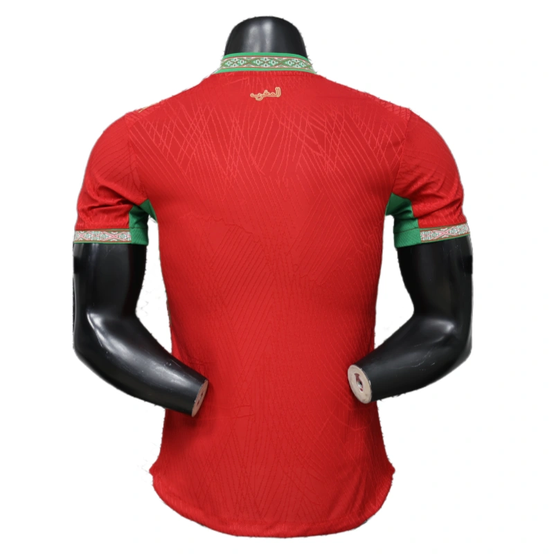 Morocco World Cup 2026 Home Short Sleeve Kit & Jersey Player Version - Image 5