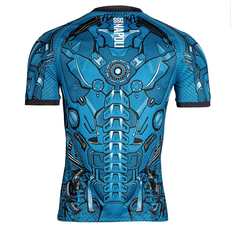 Napoli Pre match training uniform Football Shirt 2025-26 Fan Version - Image 5