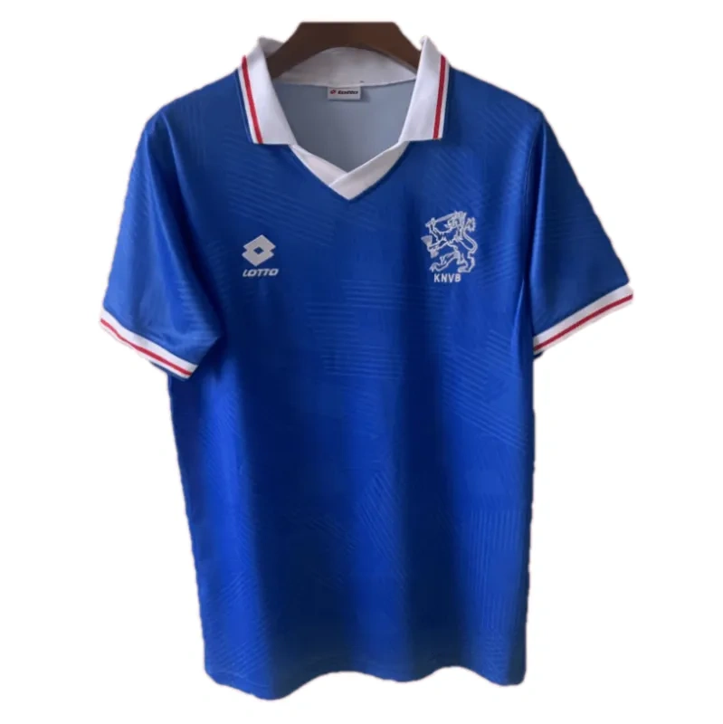 Netherlands Retro Jersey Away 1991 - Image 4