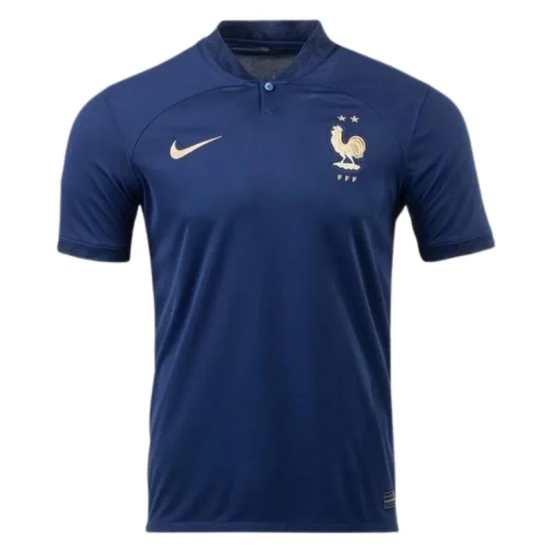 2022 France Soccer Jersey Home Replica World Cup - Image 4
