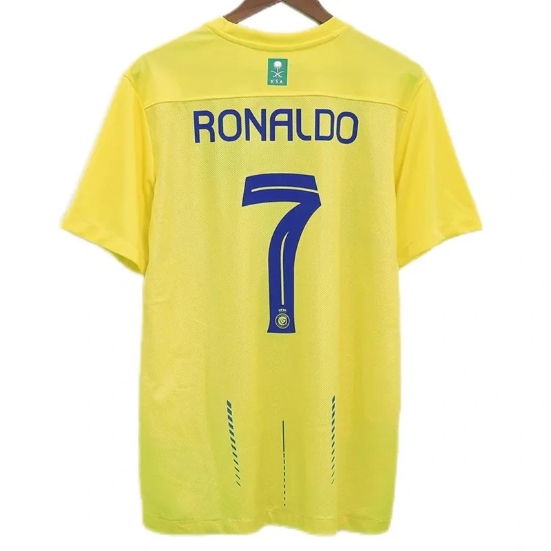 2023/24 RONALDO #7 Al Nassr Home Jersey - Image 4