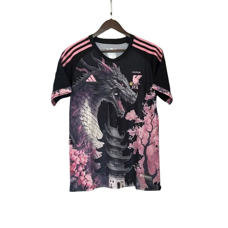 2023 Japan Nation Pink Dragon Kit Special Edition Shirt Soccer Jerseys - Image 4