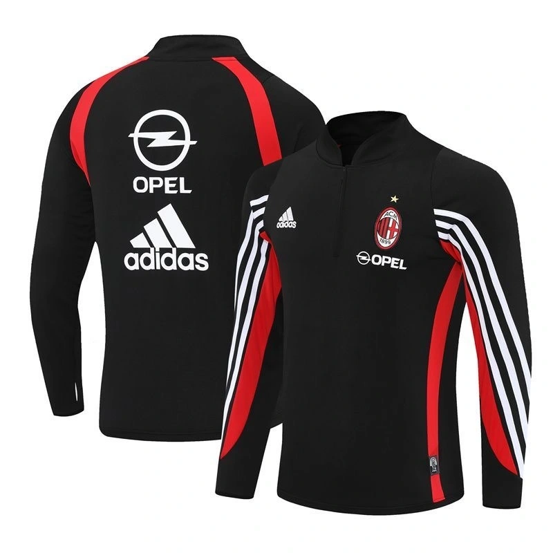 03-04 AC Milan Retro Training Kit sweat shirt various styles - Image 5