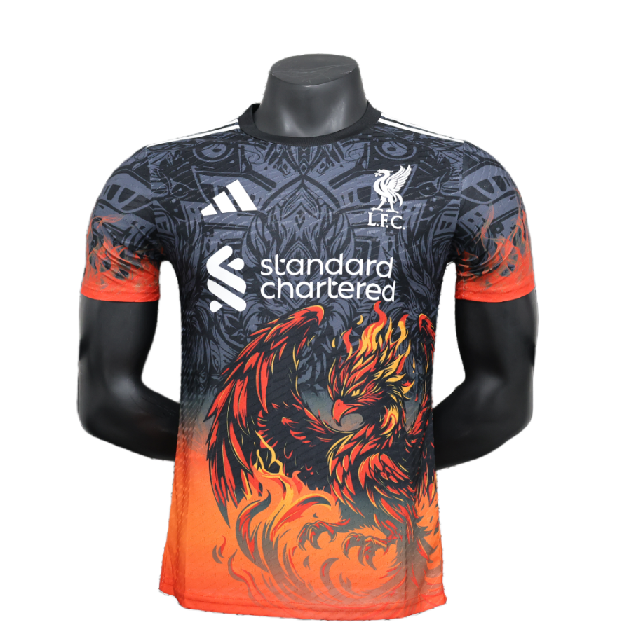 2024-2025 Liverpool Fire Phoenix Player Edition Football Jersey - Image 4