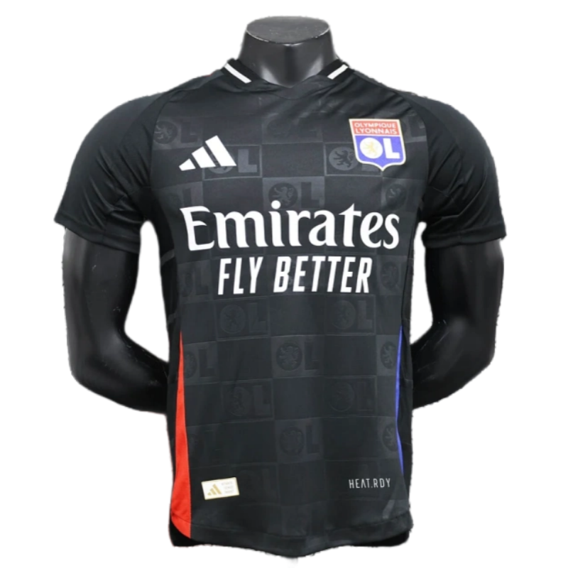 2024/2025 Player Version Lyon Away Football Shirt - Image 4