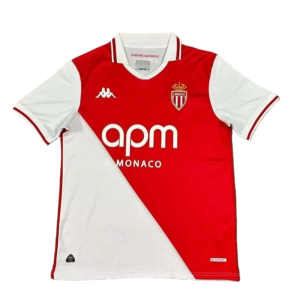 2024-25 AS Monaco Home Soccer jersey Fan version