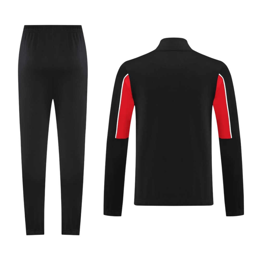 2025-26 AC Milan Black&Red Training Football Long Track suits - Image 5