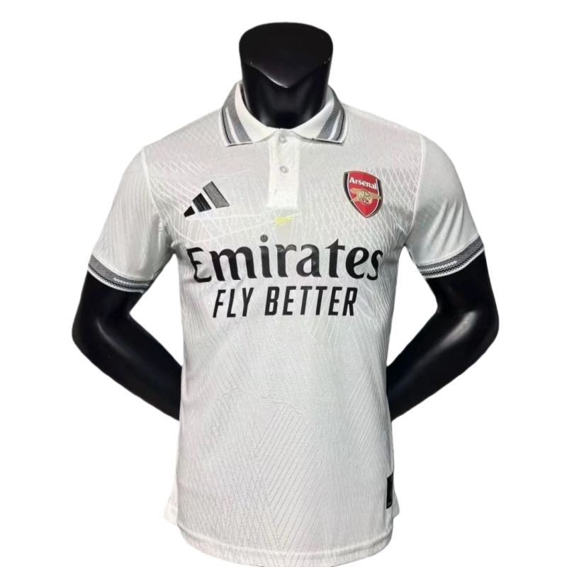2025-26 Arsenal white Special Edition Soccer jersey Player Edition - Image 4