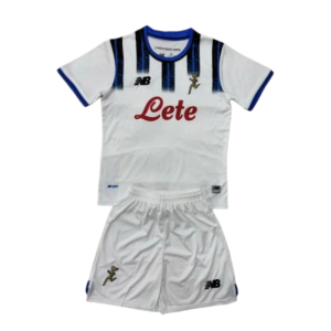 2025-26 Atalanta BC Away Kids Soccer Jersey Kit Fan Version