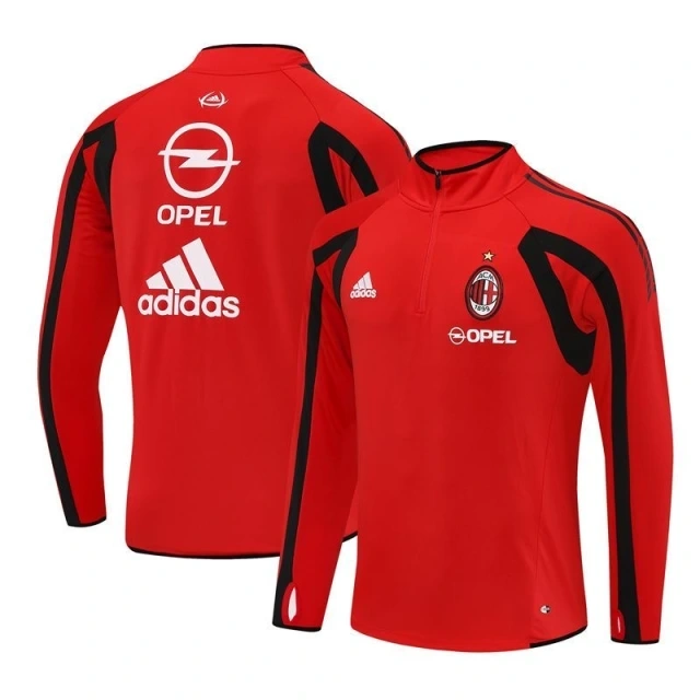 05-06 AC Milan Retro Training Kit sweat shirt various styles - Image 4