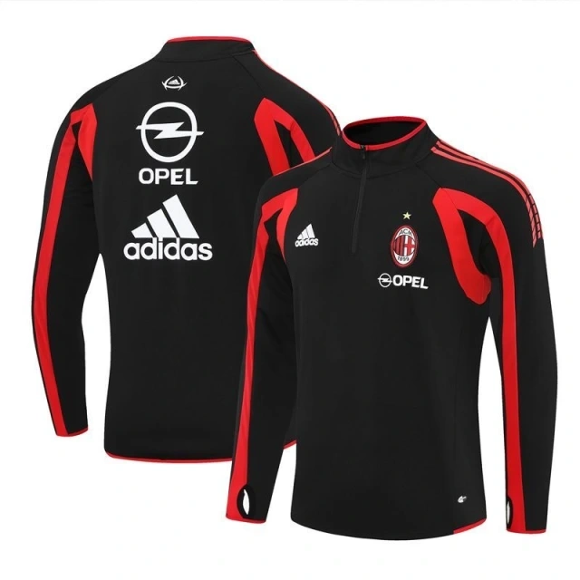 05-06 AC Milan Retro Training Kit sweat shirt various styles - Image 5