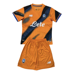 2025-26 Atalanta BC Third Away Kids Soccer Jersey Kit Fan Version