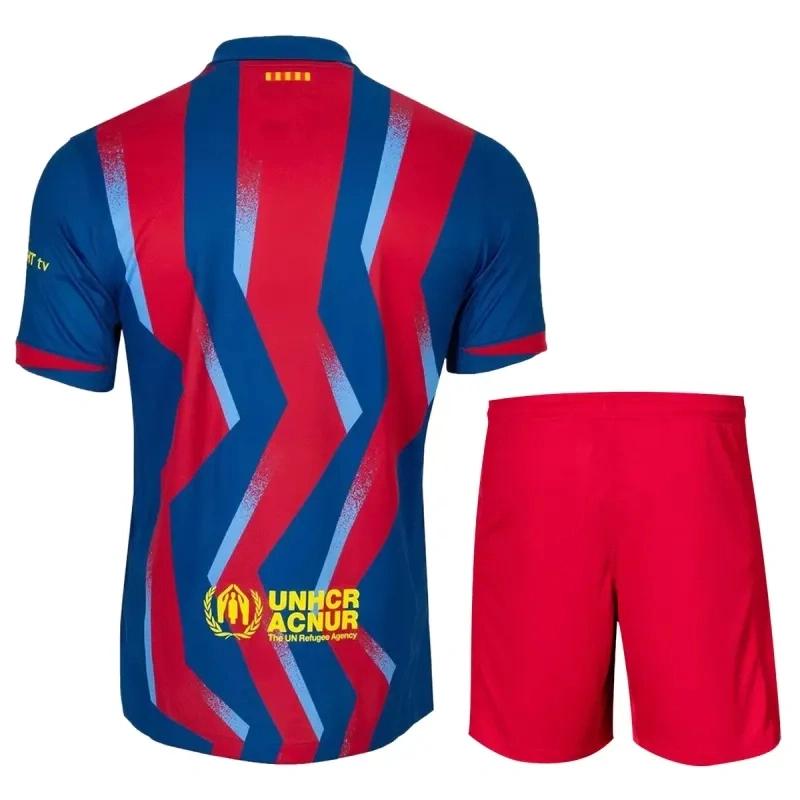 2025-26 Barcelona Fourth Away Football shirt Kit Fan version - Image 5