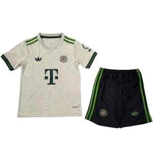 2025-26 Bayern Munich 125th Anniversary Kids Football Shirt Kit Fan version