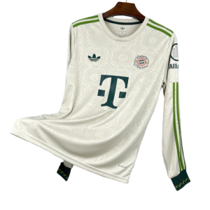 2025-26 Bayern Munich 125th Anniversary Long Sleeve Football Shirt Fan version