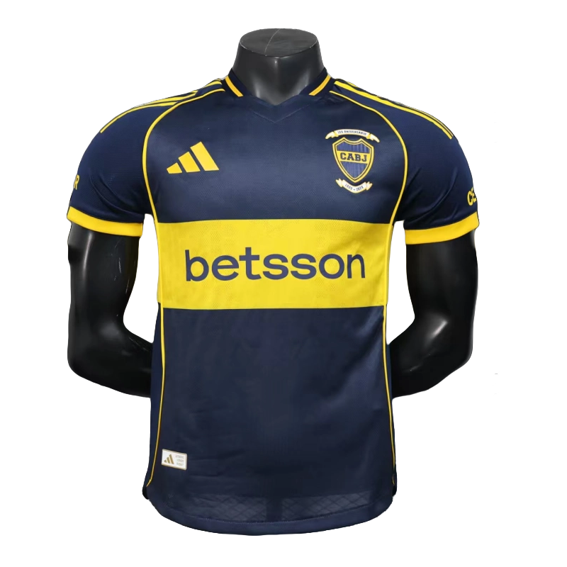 2025/26 Boca Home Player Football Jersey - Image 4