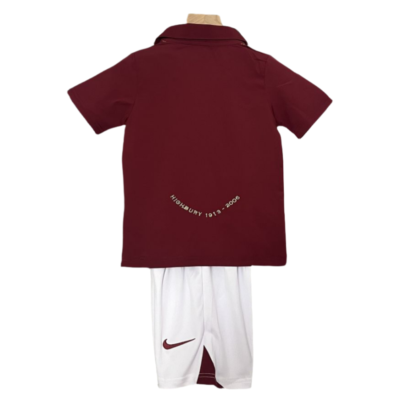 05-06 Arsenal Home Retro Kids Kits football Jersey - Image 5