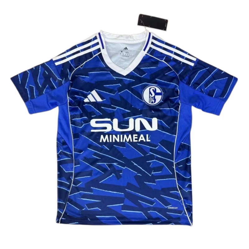 2025-26 FC Schalke 04 Home Football Shirt Fan Edition - Image 4