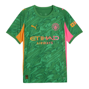 2025-26 Manchester City Goalkeeper Football Shirt  Fan Edition