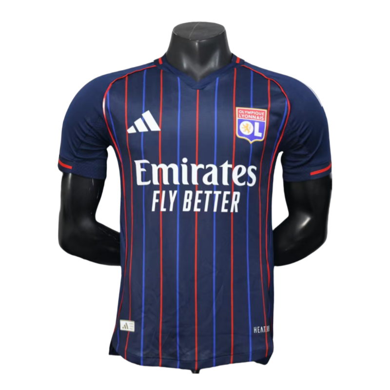 2025-26 olympique Lyonnais away football jersey - player version - Image 4