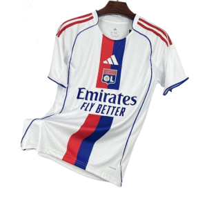2025-26 olympique Lyonnais Home Football jersey Fan version