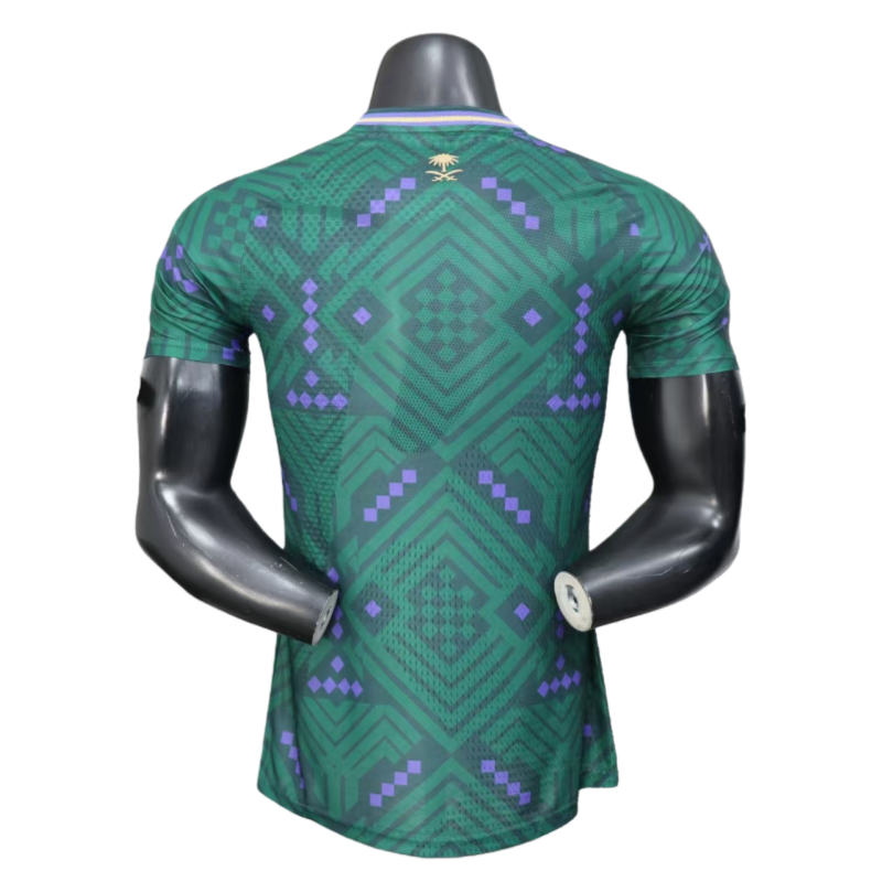 2026 Saudi Arabia World Cup Home green Football jersey Player version - Image 5