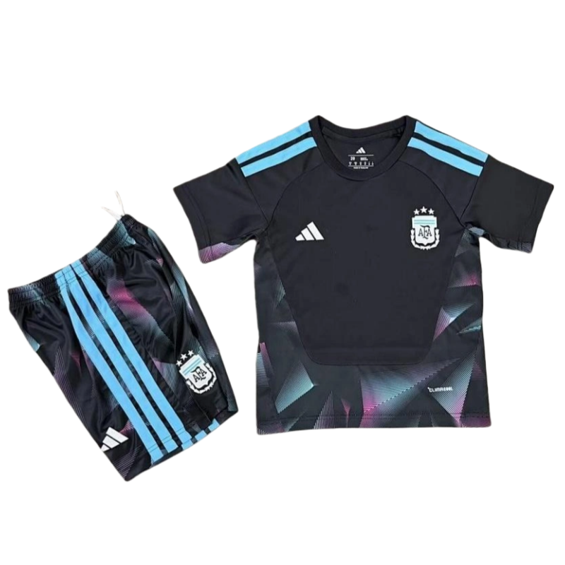 2026 World cup Argentina Goalkeeper Kids Soccer jersey Kit Fan edition - Image 4