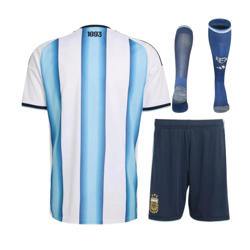 2026 World Cup Argentina Home Full Kit Football jersey Fan edition - Image 5