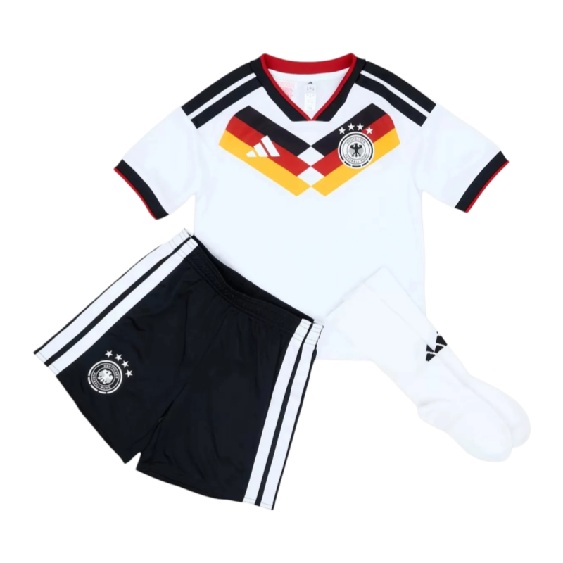 2026 World Cup German Home Kids Full Kit Football jersey Fan edition - Image 4