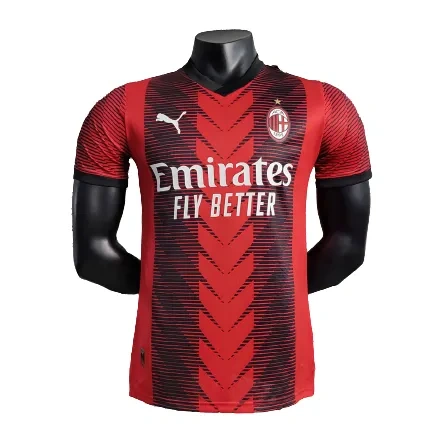 23-24 AC Milan Jersey Home Player Version - Image 4