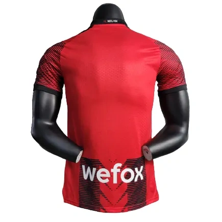 23-24 AC Milan Jersey Home Player Version - Image 5