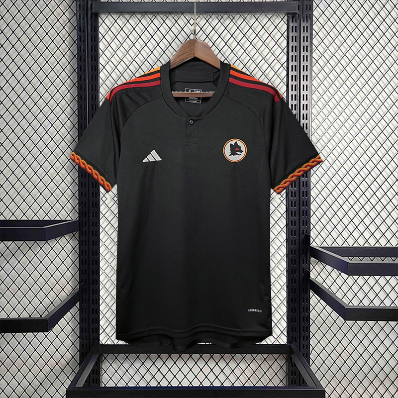 23-24 AS Roma Third Away Fan Version - Image 4