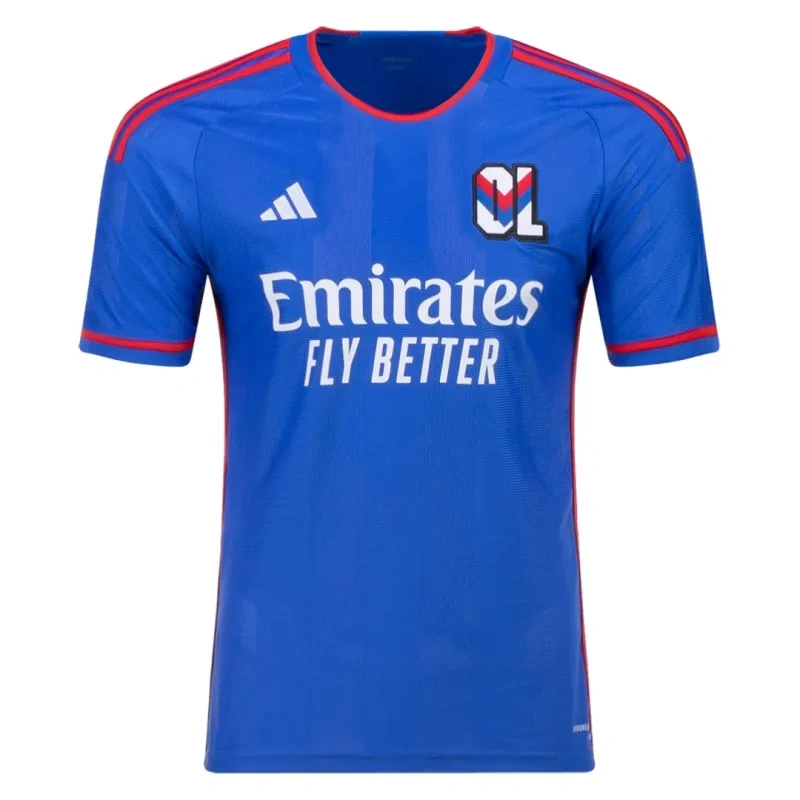 23-24 Olympique Lyonnais Away Jersey - Image 4