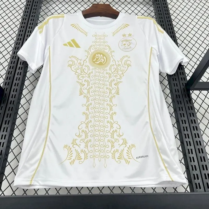 24-25 Algeria White Soccer Jersey Special Edition - Image 5