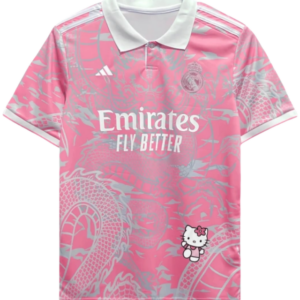 2024/25 Real Madrid player special edition Hello Kitty football jersey
