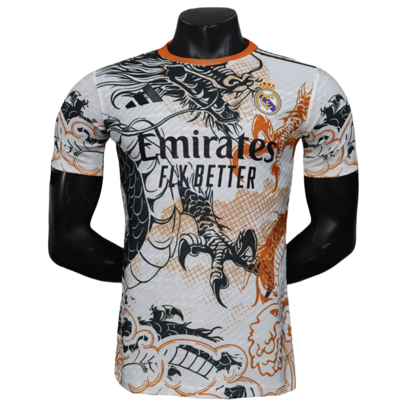 Real Madrid Dragon Special Edition Shirt Player Edition Football Jersey 25-26