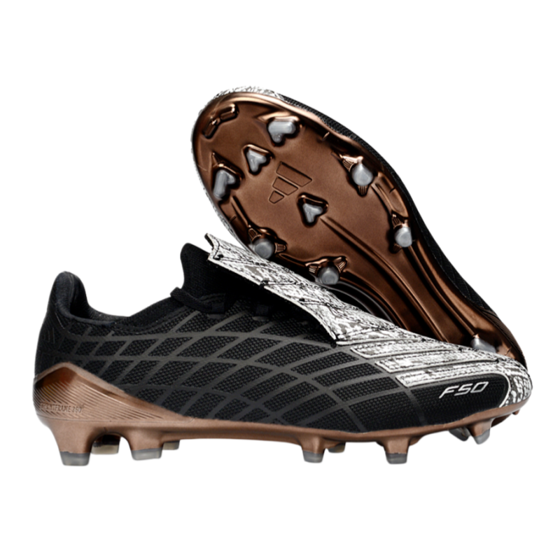 F50 shoelace fully knitted waterproof FG Football Shoes