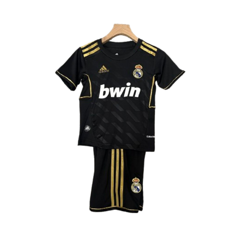 Real Madrid 11-12 Away Retro Kids Kit Football Jersey