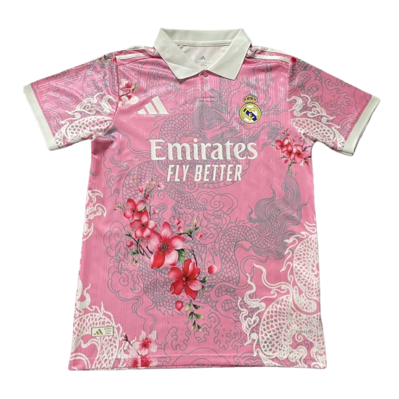 25-26 Real Madrid Pink Special Edition Football Shirt Fan version