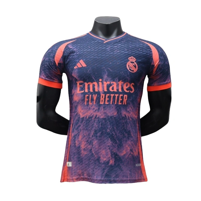 2024-25 Real Madrid Home Soccer Jersey Player Version