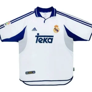 Real Madrid Retro Jersey Home Shirt 2000-01