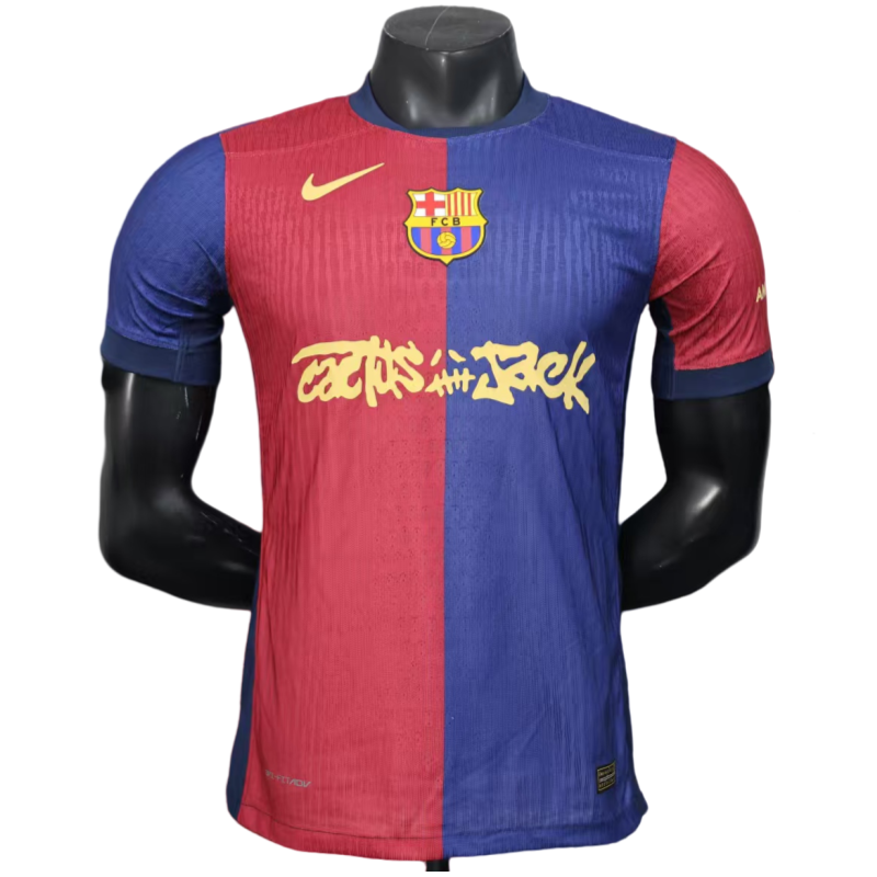 Limited edition Barcelona Football Club 24/25 Men's Home Player Edition football jersey