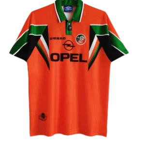Ireland 1997/98 Retro Soccer Jersey Away