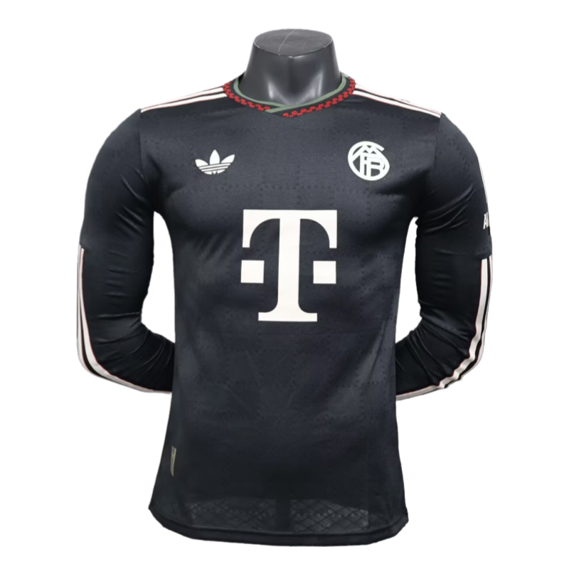 Bayern Munich Long Sleeve champions League Football jersey 2025-26 Player version