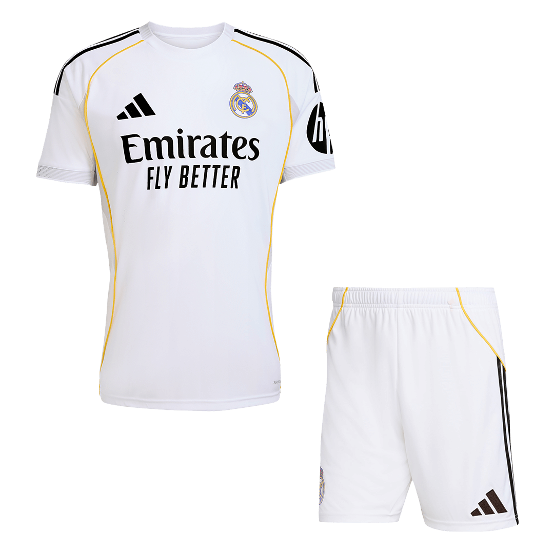 Real Madrid Home Soccer Uniform Kits 2025-26