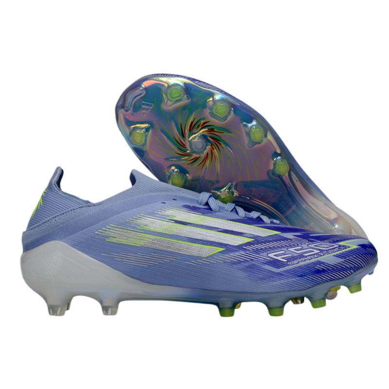 F50 with shoelaces fully knitted waterproof FG Football Shoes