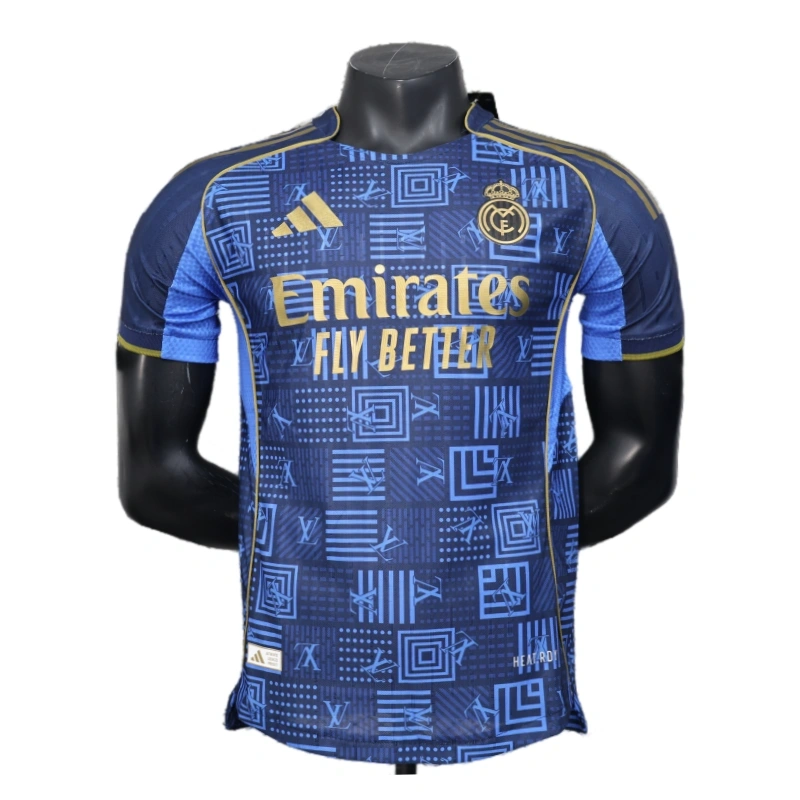 2025-26 Real Madrid LV Special Edition Football Jersey Player version