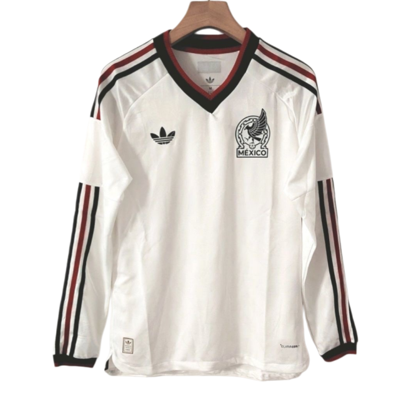 Mexico World Cup 2026 Away Long Sleeve Jersey Fan Version