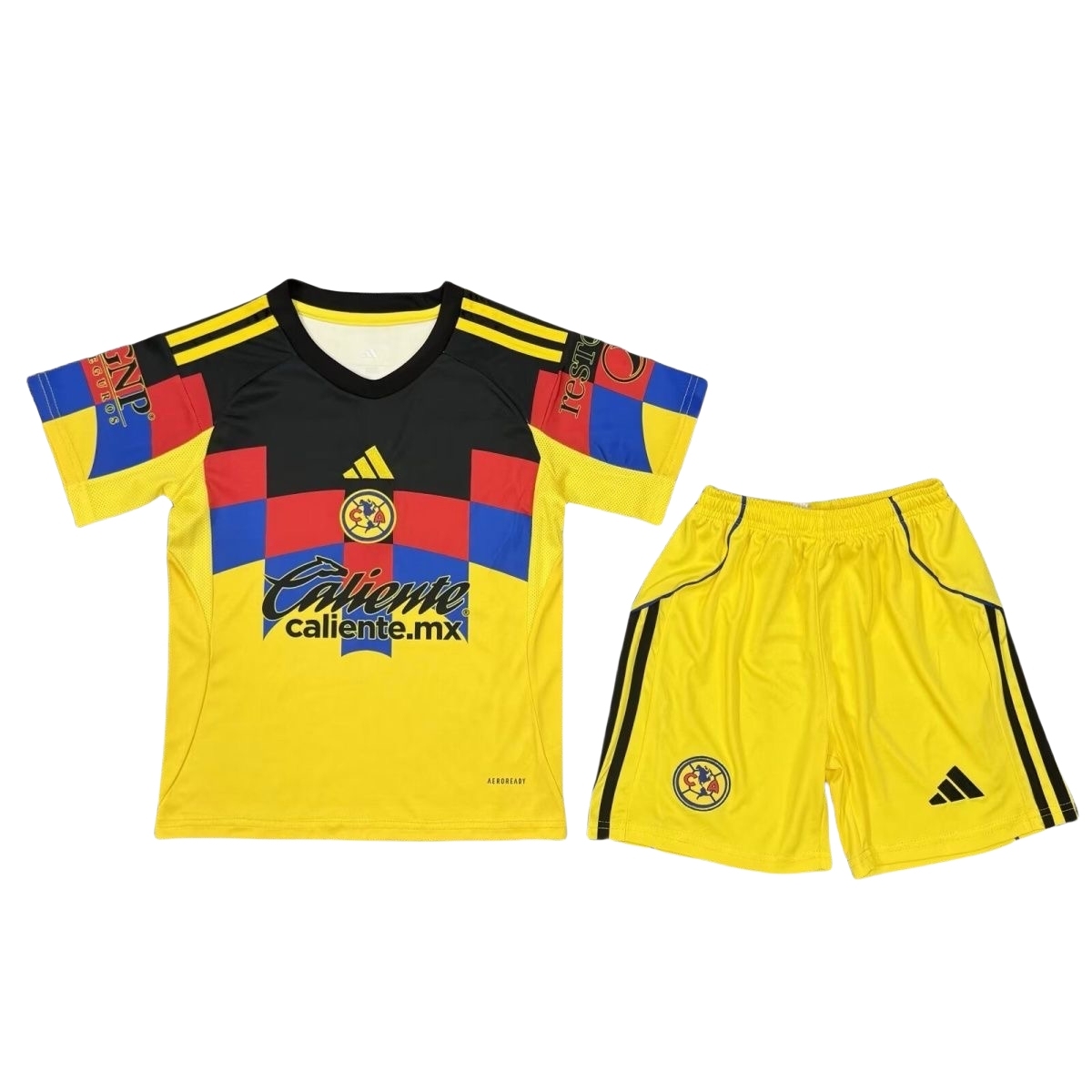 Adult set Club America Home Kits (Jersey+Shorts) 2025-2026